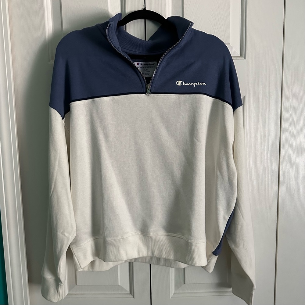 Champion quarter zip sweatshirt